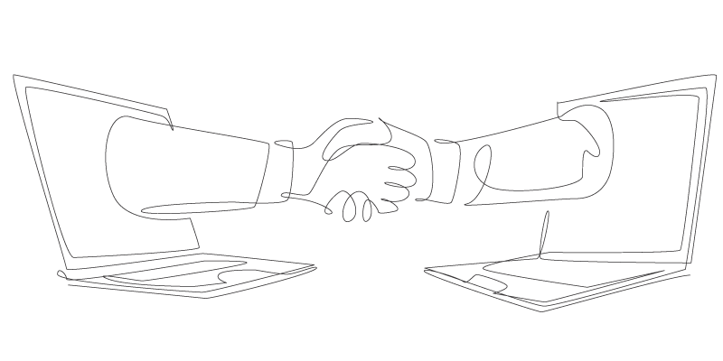 handshaking-laptops